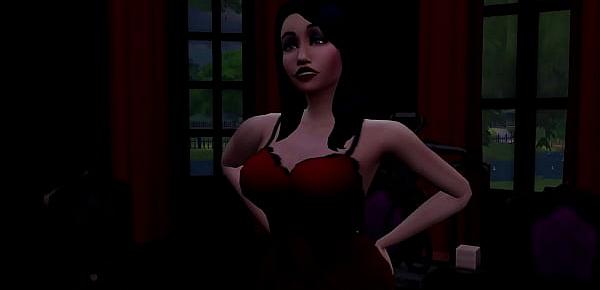  Sims  4 - The Haunting of Goth Manor